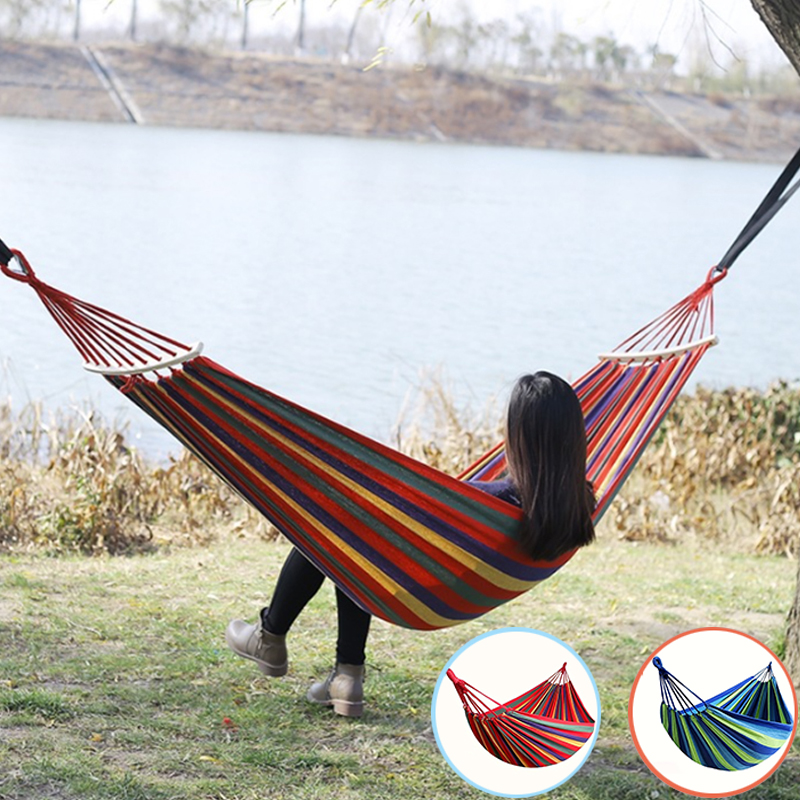 Outdoor Furniture For Cafe - Hammock Leisure Durable Single Travel Swing