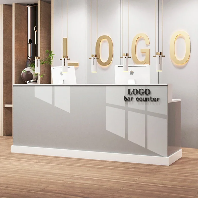 Front Desk Table Aesthetics Re - Outdoor Furniture Store recension och pris