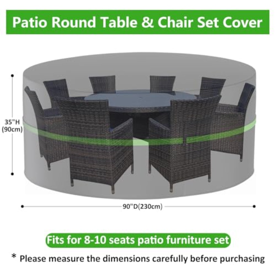 Round Patio Furniture Covers,  - Outdoor Furniture Cover Waterproof recension och pris