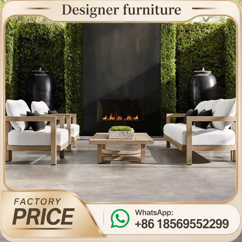 Teak Wood Sofa Set Waterproof  - Outdoor Furniture Teak recension och pris