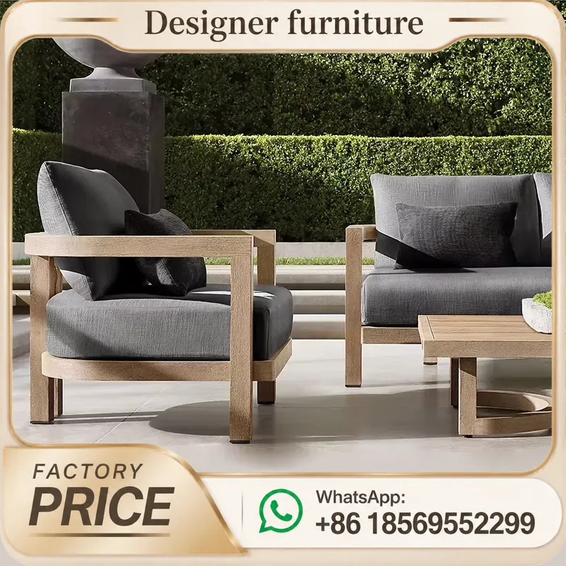 Teak Wood Sofa Set Waterproof  - Outdoor Furniture Teak recension och pris