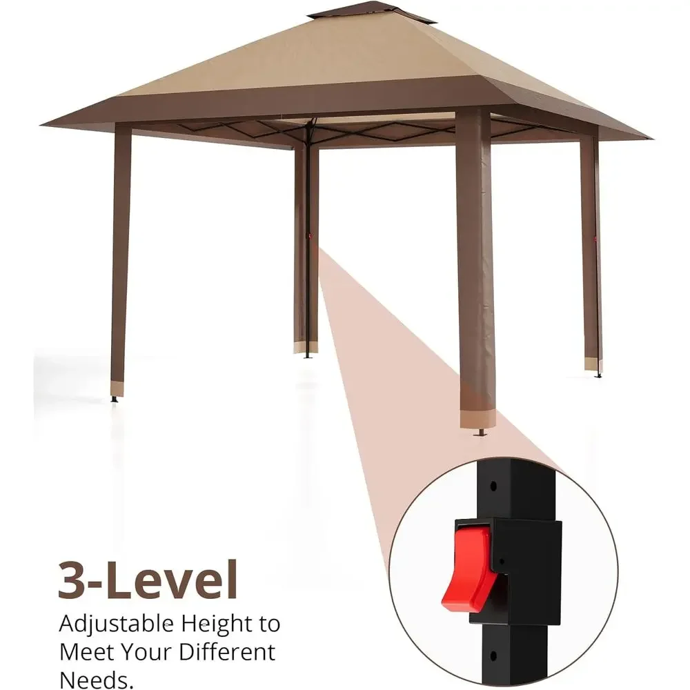 13x13 Outdoor Gazebo with Mesh - Outdoor Furniture Gazebo recension och pris