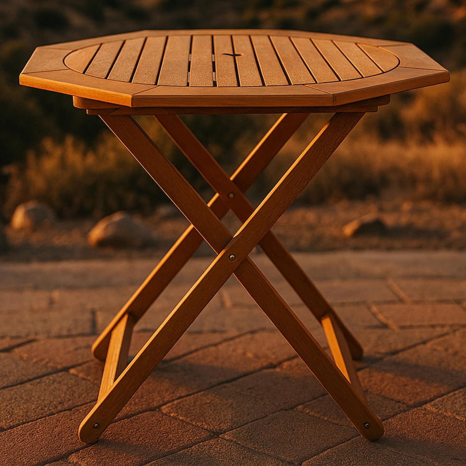 Meranti Wood Folding Outdoor T - Outdoor Furniture Teak recension och pris