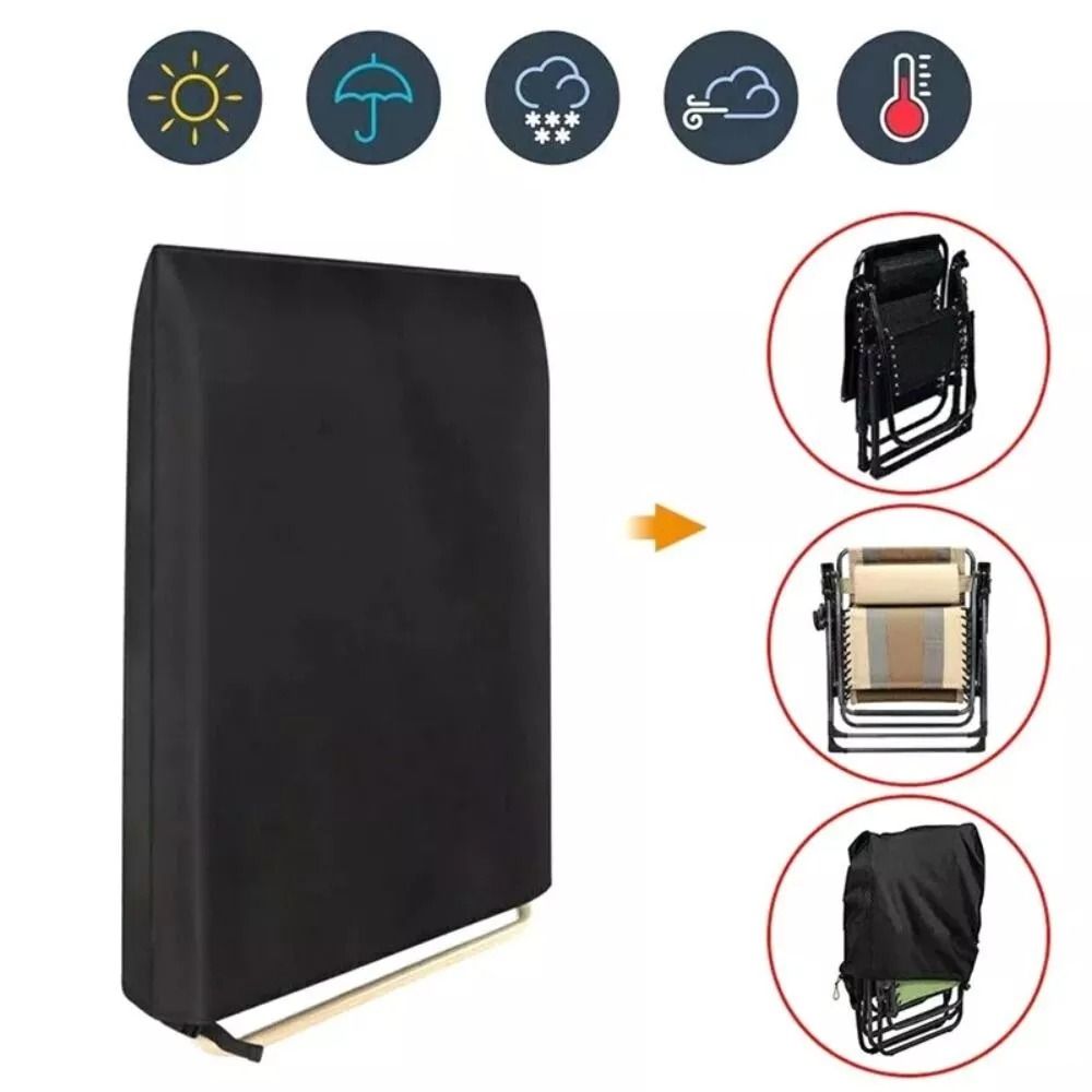 Garden/Outdoor Folding Chair C - Outdoor Furniture Black recension och pris