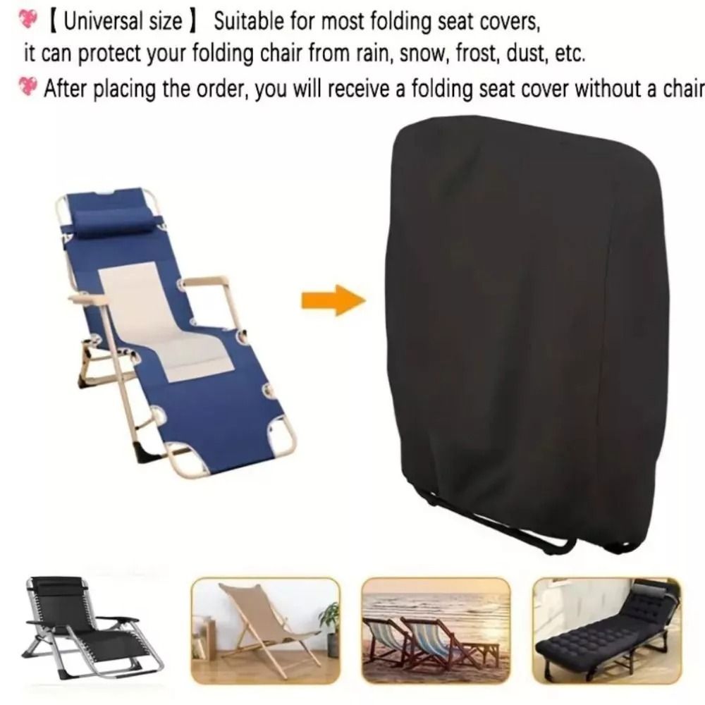 Garden/Outdoor Folding Chair C - Outdoor Furniture Black recension och pris