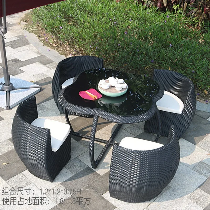 DSA outdoor rattan table and c - Outdoor Furniture Store recension och pris