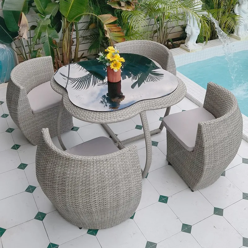 DSA outdoor rattan table and c - Outdoor Furniture Store recension och pris