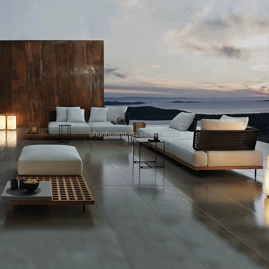 Modern Garden Sofa Set Outdoor - Outdoor Furniture Teak recension och pris
