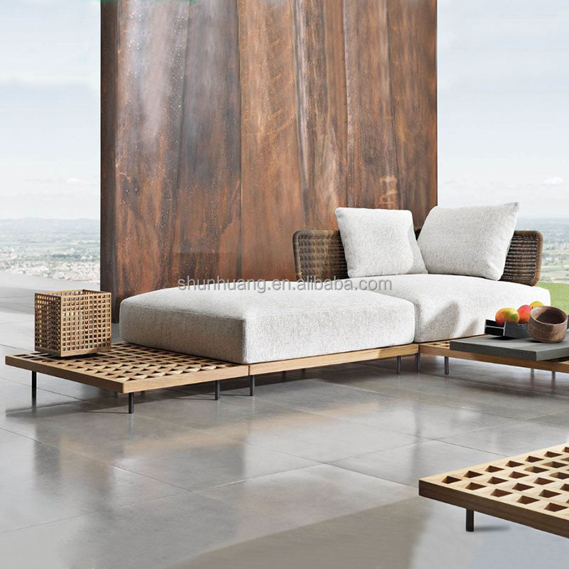 Modern Garden Sofa Set Outdoor - Outdoor Furniture Teak recension och pris