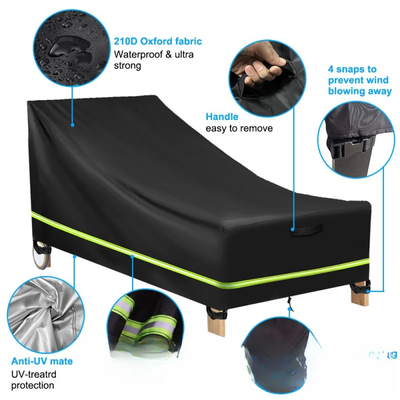 1PC 420D Oxford Patio Bench Co - Outdoor Furniture Cover Waterproof recension och pris