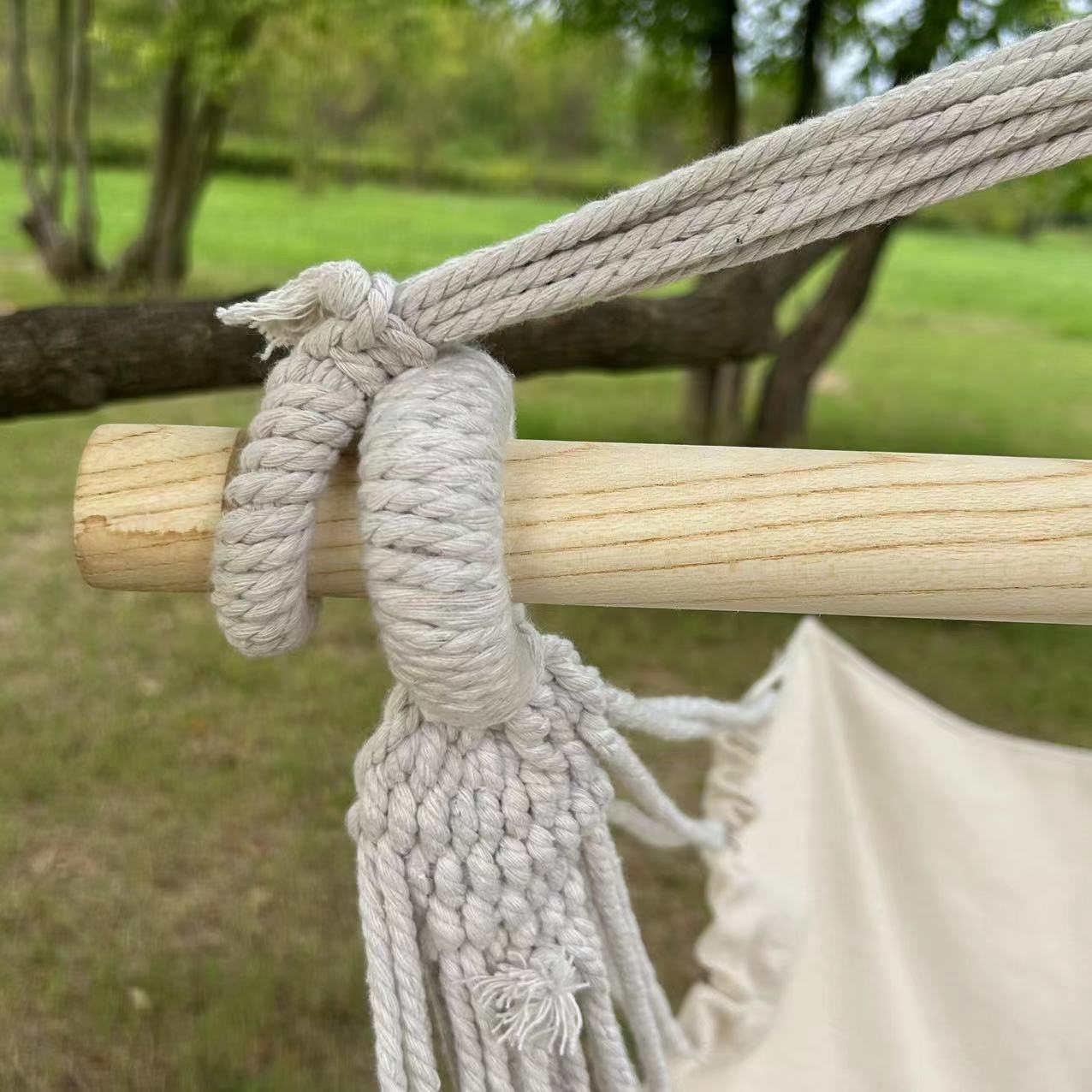1pc Leisure Fabric Hammock Cha - Outdoor Furniture For Cafe recension och pris