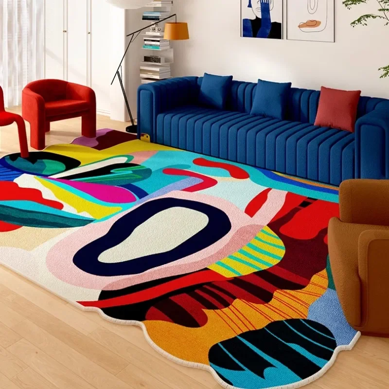 Living Room Carpet Art Irregul - Outdoor Furniture For Cafe recension och pris