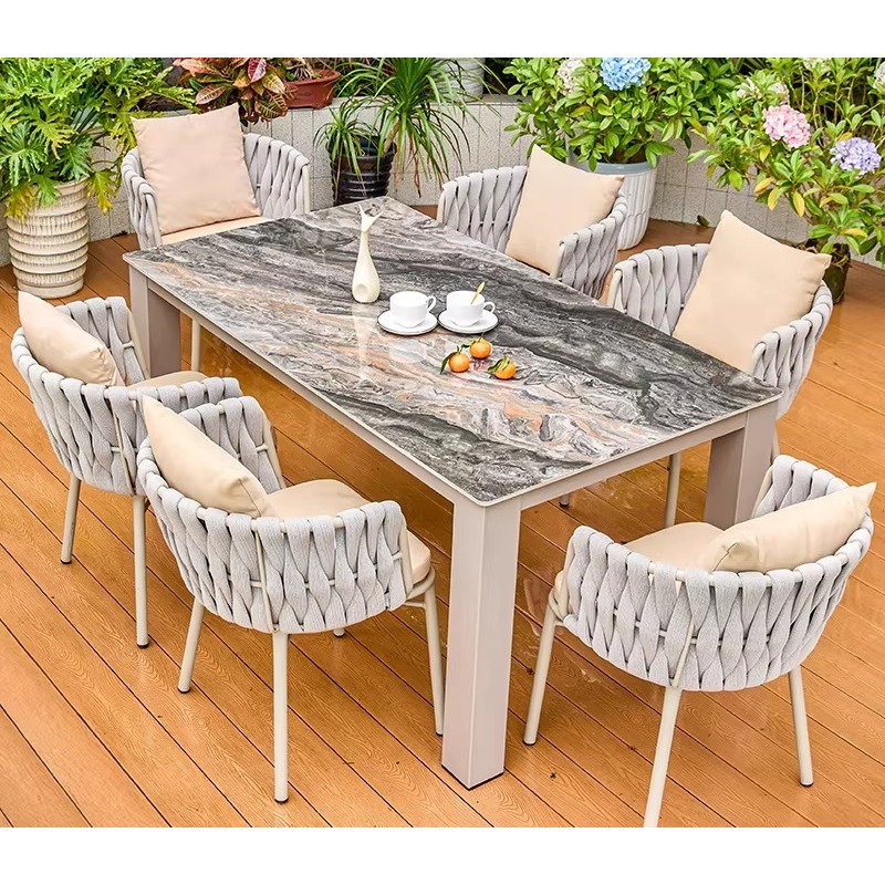 Nordic outdoor tables and chai - Outdoor Furniture Teak recension och pris
