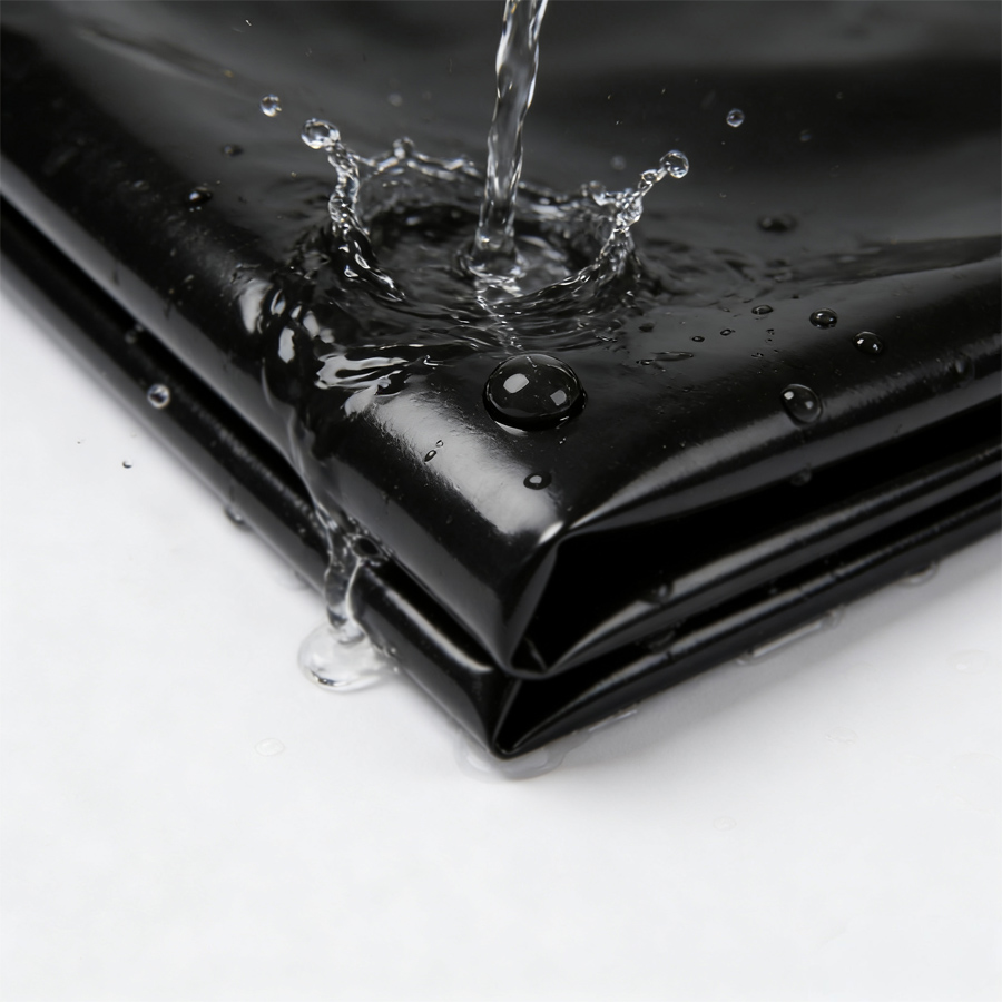 Durable Pure Black PVC Waterpr - Outdoor Furniture Black recension och pris