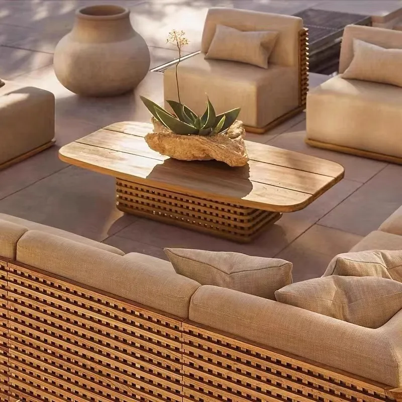 Outdoor Teak Sofa Set Waterpro - Outdoor Furniture Teak recension och pris