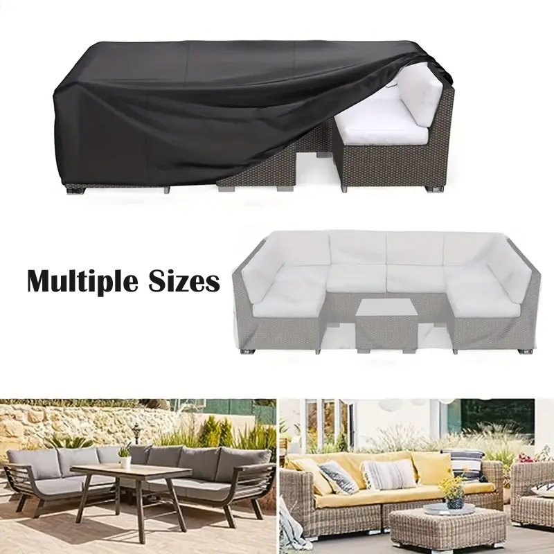 Patio Outdoor Table Cover, Wat - Outdoor Furniture Black recension och pris