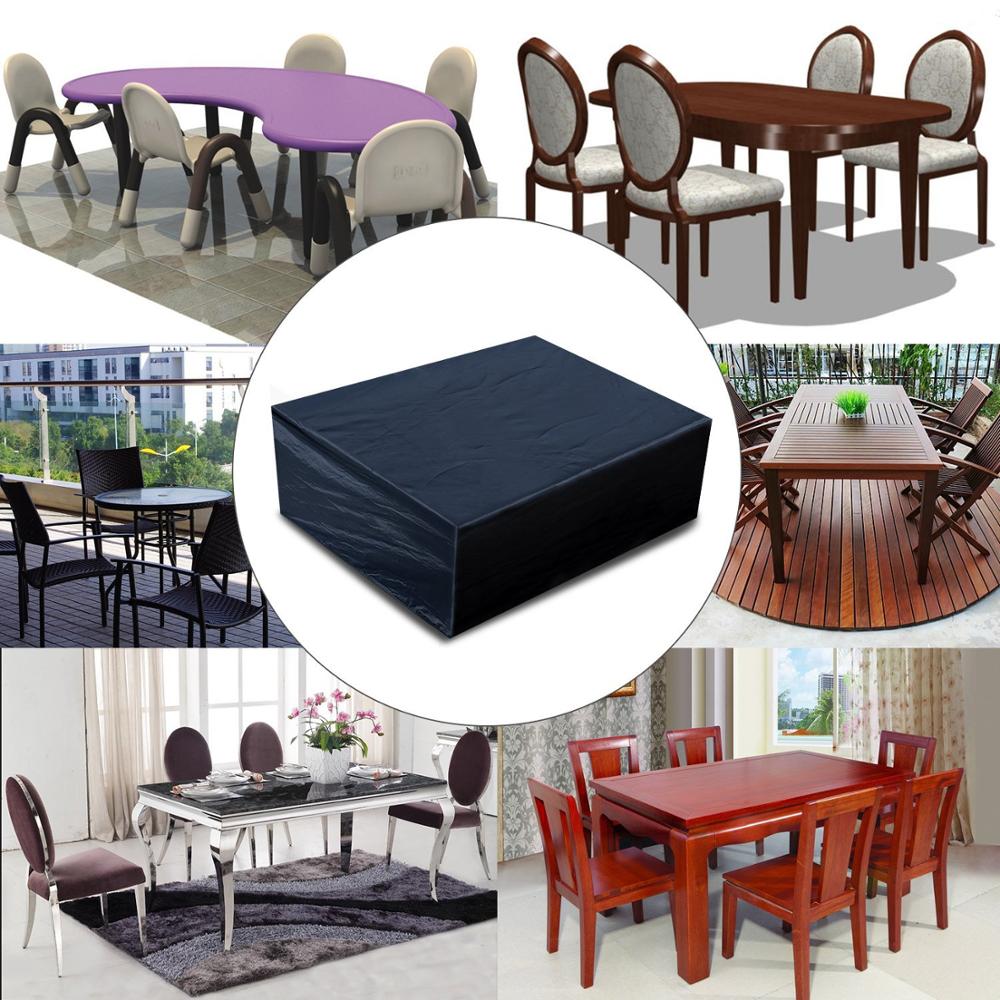 Patio Outdoor Table Cover, Wat - Outdoor Furniture Black recension och pris