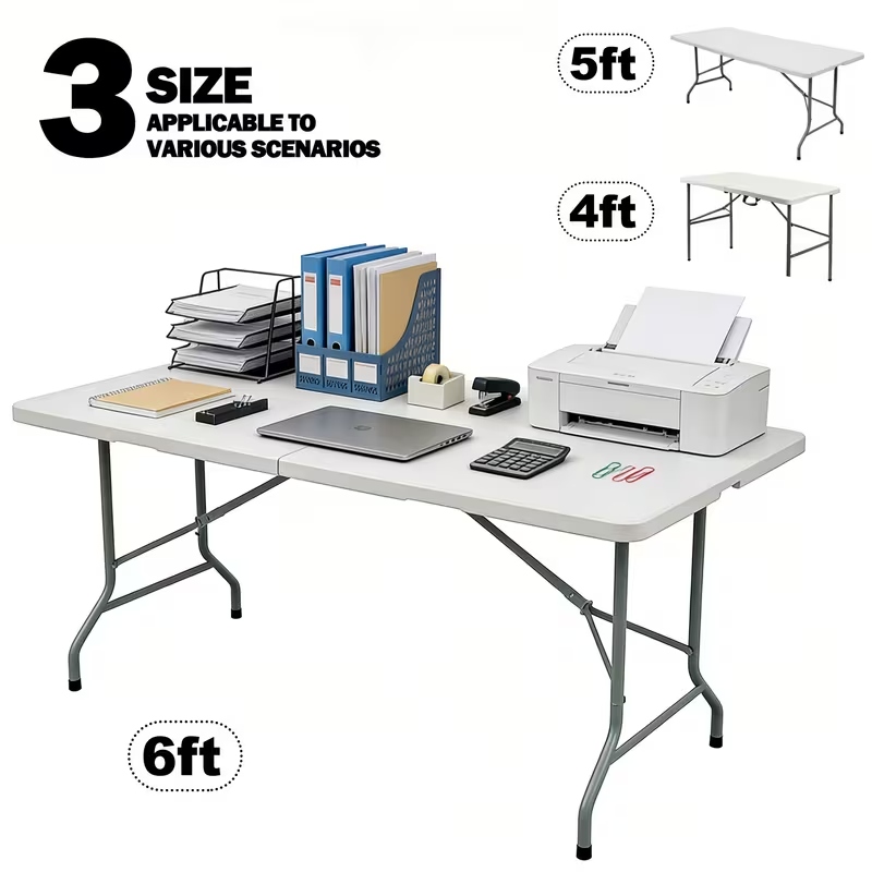 Folding Table,Portable Plastic - Outdoor Furniture Store recension och pris